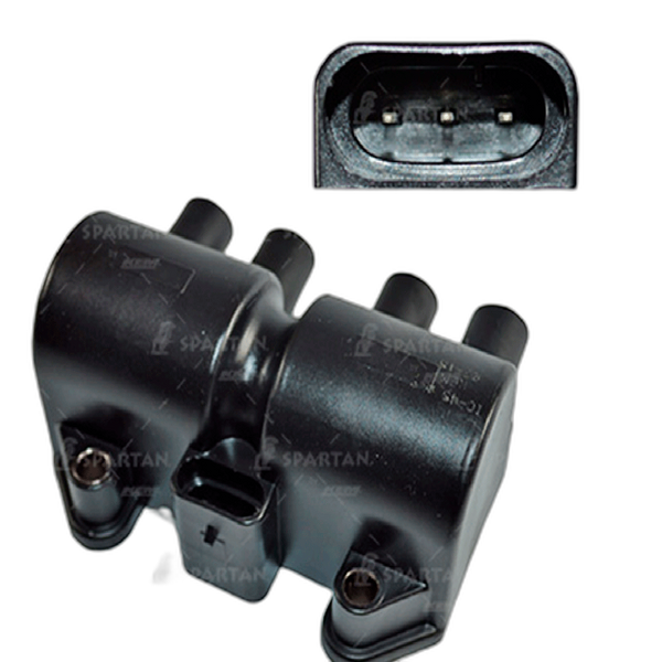 BOBINA ENCENDIDO CHEVROLET AVEO 1.6L 08-017, SPARK (CLASICO) 1.2L 011-017, BEAT 018-021, CHEVY 04-012
