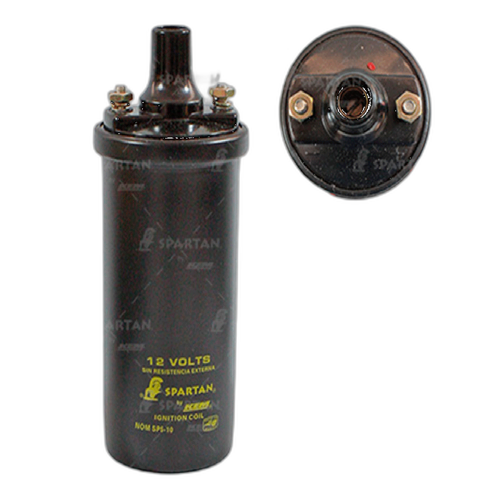 BOBINA ENCENDIDO ICHIVAN 1.8L 87-91, TSURU 84-87, DATSUN 1800 (RESISTENCIA INTERNA)