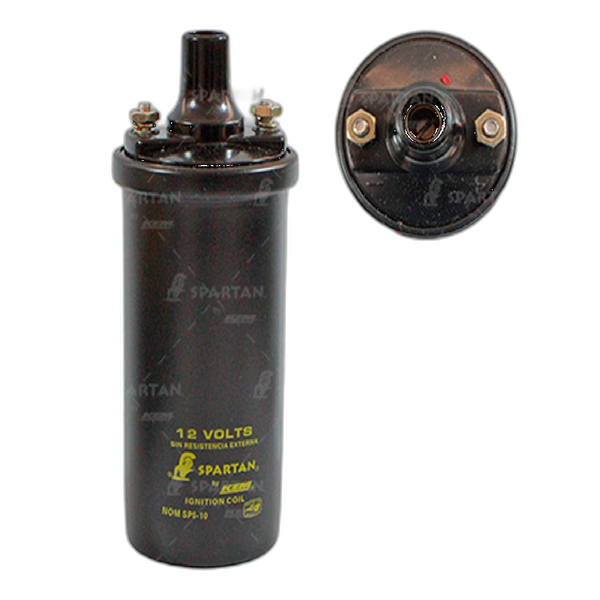 BOBINA ENCENDIDO ICHIVAN 1.8L 87-91, TSURU 84-87, DATSUN 1800 (RESISTENCIA INTERNA)