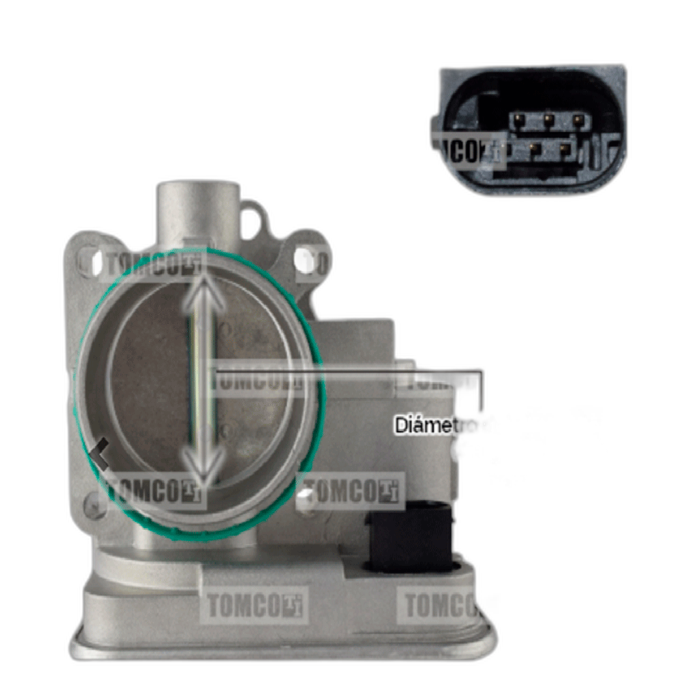 CUERPO DE ACELERACION JEEP PATRIOT COMPAS 07-017, DODGE JOURNEY 2.4L 09-017, DODGE CALIBER 2.4L 07-012