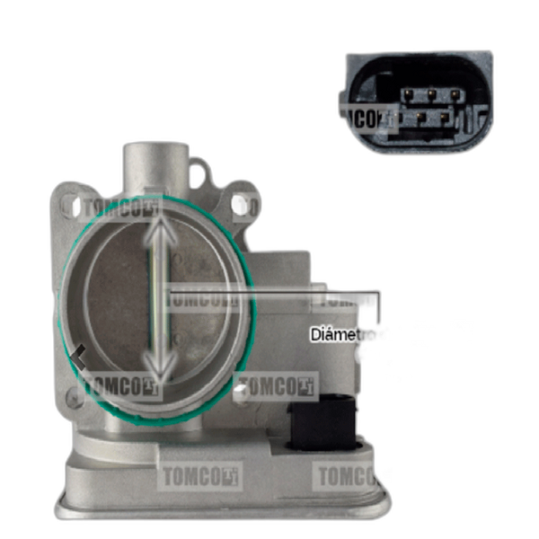 CUERPO DE ACELERACION JEEP PATRIOT COMPAS 07-017, DODGE JOURNEY 2.4L 09-017, DODGE CALIBER 2.4L 07-012