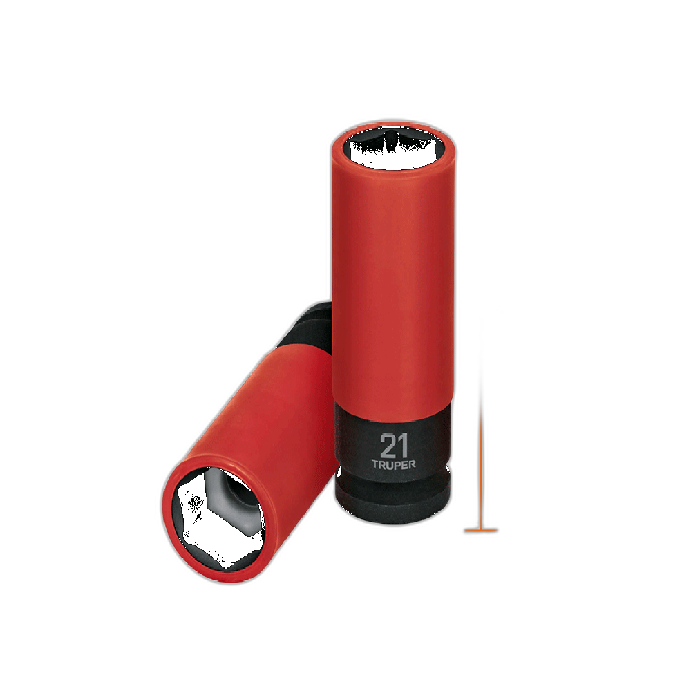 DADO LARGO IMPACTO 21 MM