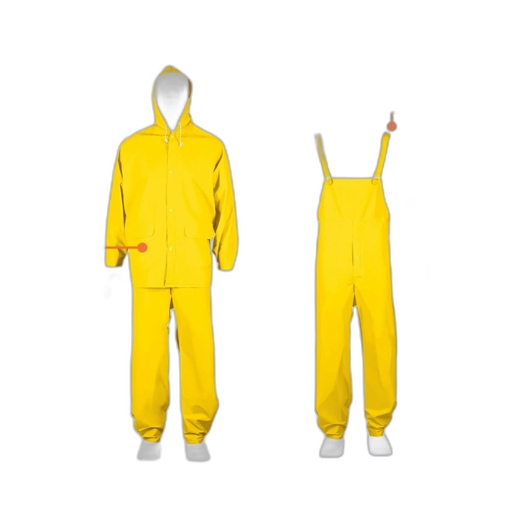 CONJUNTO IMPERMEABLE TRIPLE CAPA, TALLA G, TRUPER EXPERT