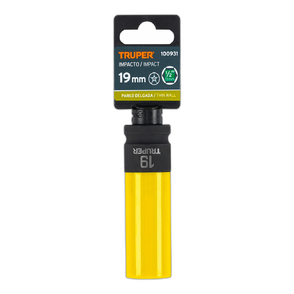 DADO LARGO IMPACTO 19 MM