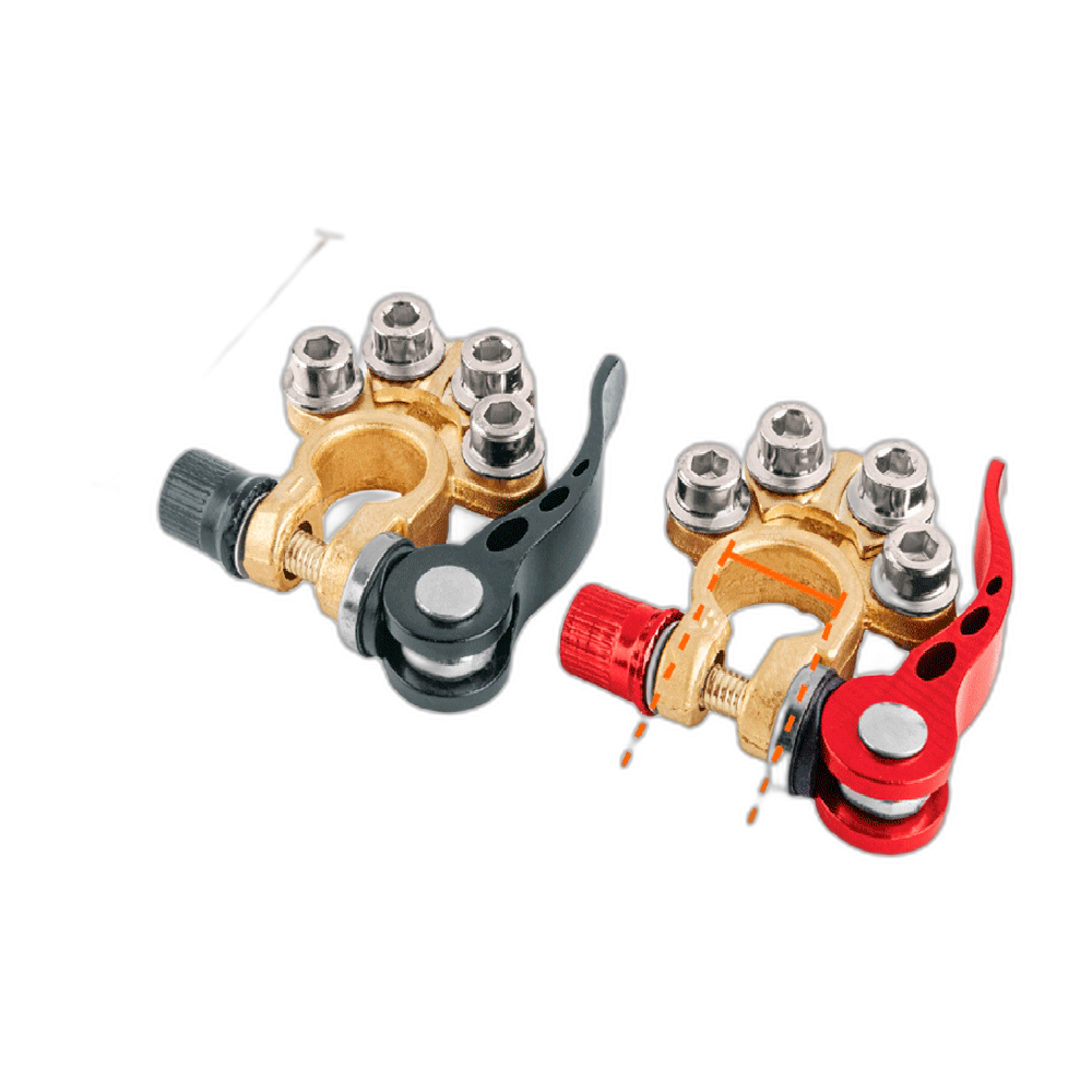 BLISTER 2 TERMINALES PARA BATERIA DESCONEXION RAPIDA, TRUPER