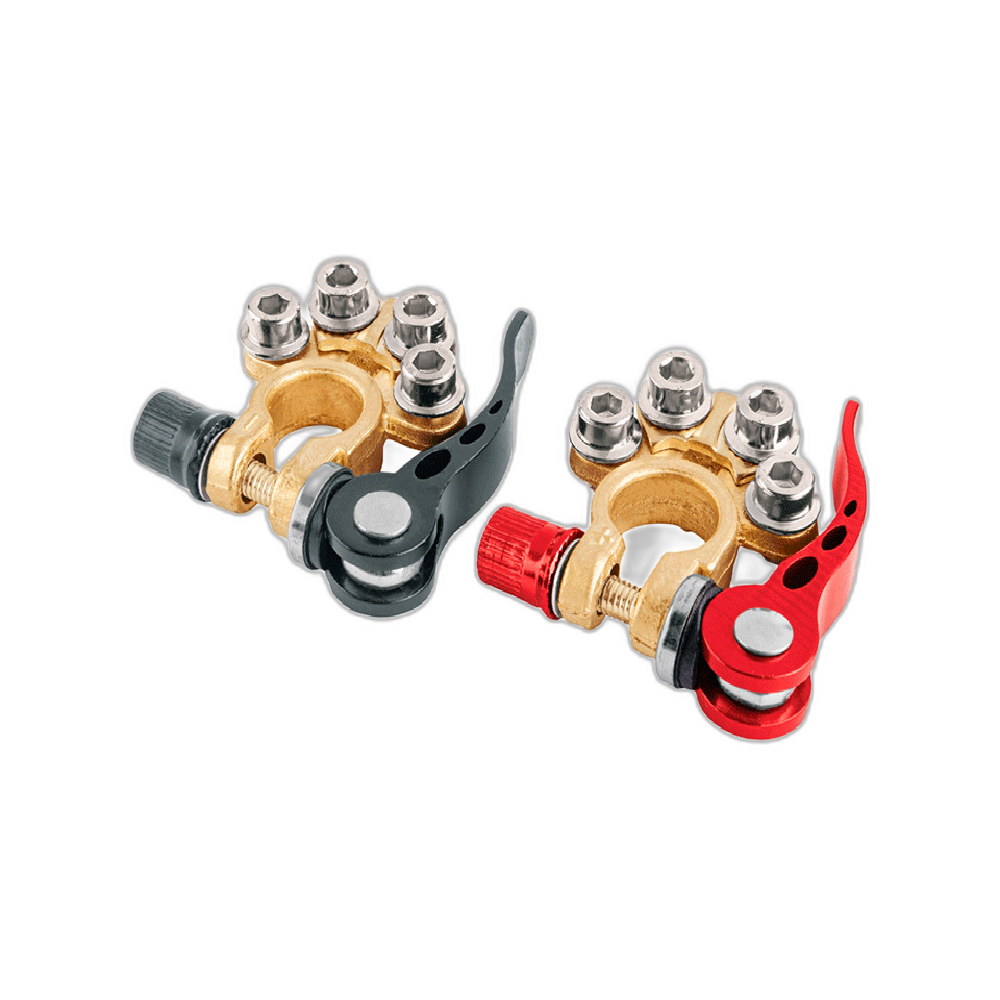 BLISTER 2 TERMINALES PARA BATERIA DESCONEXION RAPIDA, TRUPER