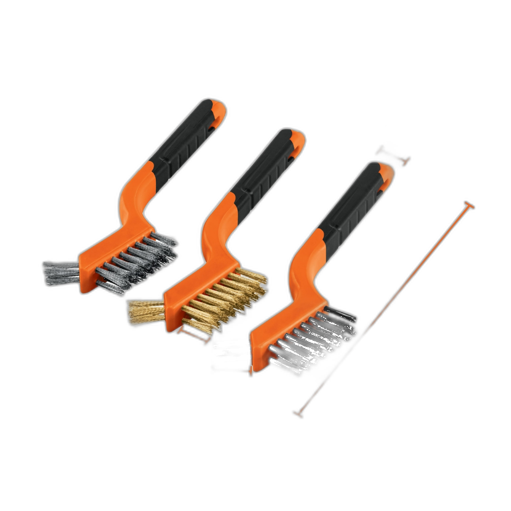 MINI CEPILLO DE ALAMBRE JGO DE 3 PZAS