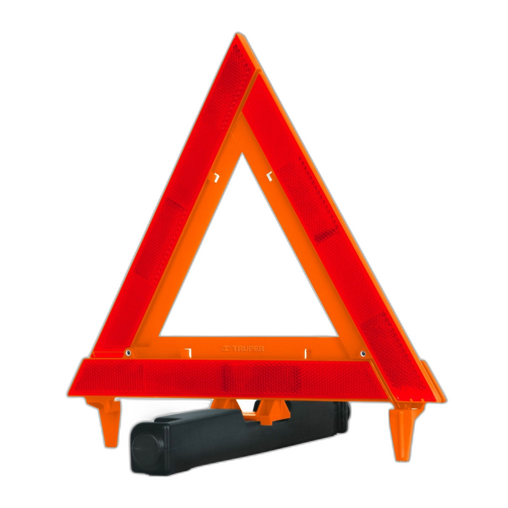 TRIANGULO DE SEGURIDAD DE PLASTICO 29 CM. (TRISE-290)