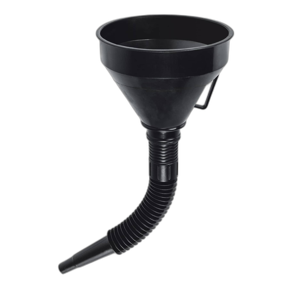 EMBUDO PLASTICO FLEXIBLE CON FILTRO