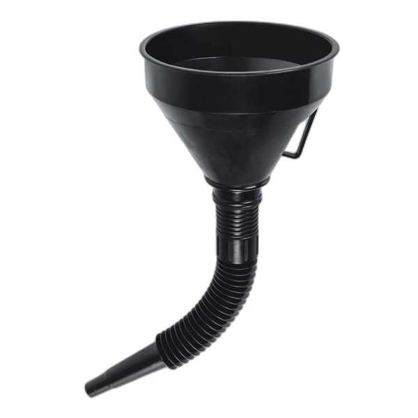 EMBUDO PLASTICO FLEXIBLE CON FILTRO