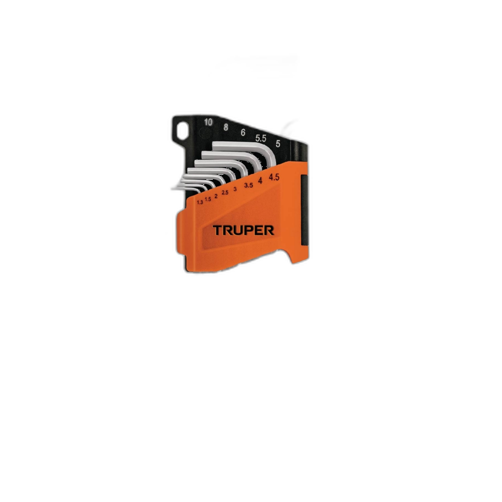 JGO DE 13 LLAVES ALLEN PUNTA BOLA LARGAS MILIMETRICAS