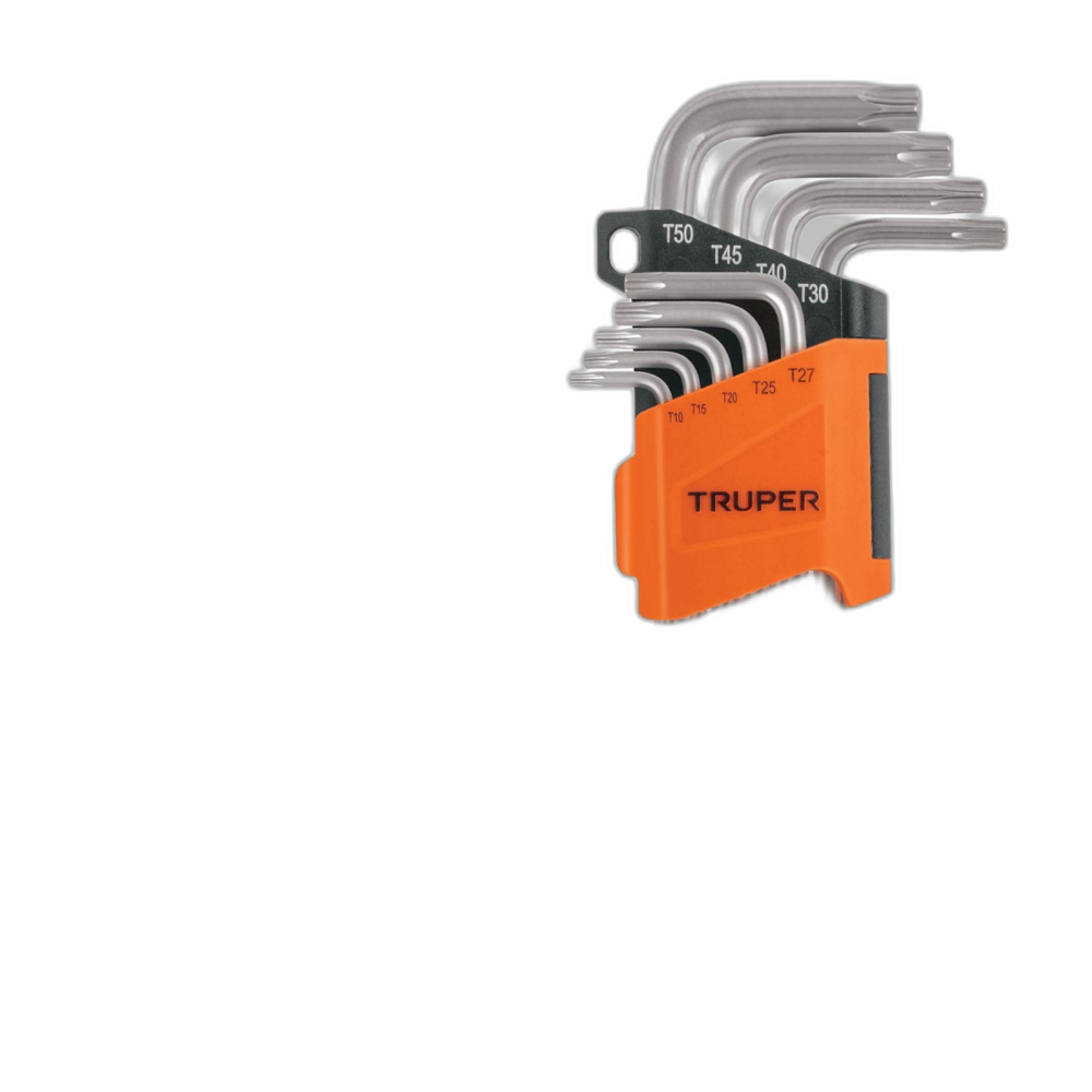 JGO DE 9 LLAVES ALLEN TIPO TORX LARGAS