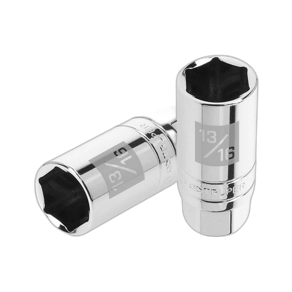 DADO DE 6 PUNTAS DE 13/16' PARA BUJÍAS CUADRO 3/8'