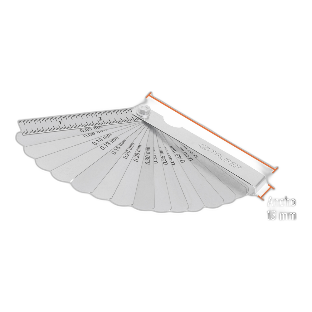 CALIBRADOR PARA BUJIAS 15 HOJAS