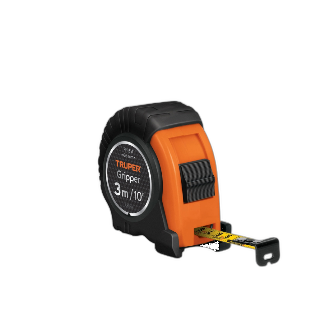 FLEXOMETRO GRIPPER, CONTRA IMPACTO,3 M, CINTA 13 MM