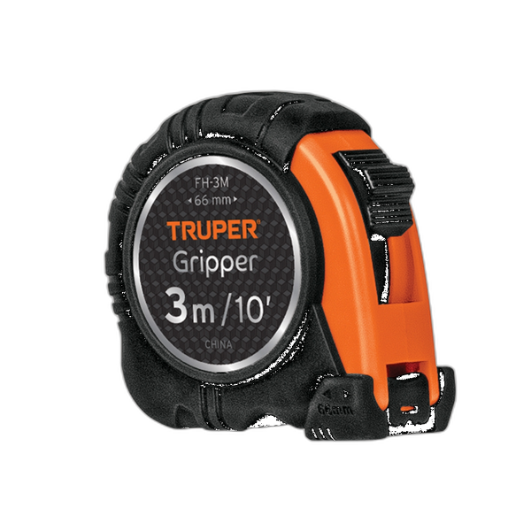 FLEXOMETRO GRIPPER, CONTRA IMPACTO,3 M, CINTA 13 MM