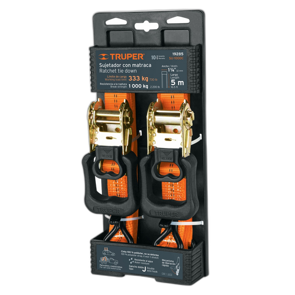 SUJETADORES , 2 PIEZAS TRUPER HERRAMIENTAS