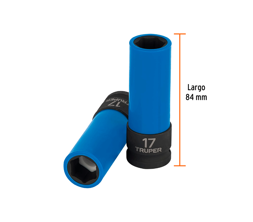 DADO LARGO IMPACTO 17MM,