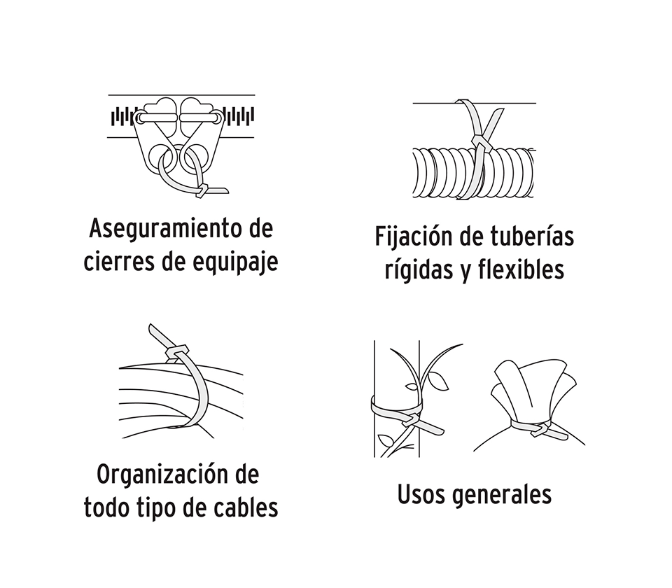 CINCHO PLASTICO 175 LBS 450MM