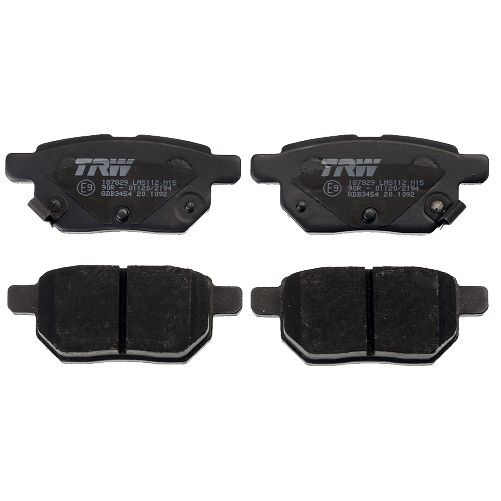 BALATA TRASERA DISCO JAC SEI 2 SEI 3 2017-2021, BAIC D20 2017-2021, TOYOTA COROLLA 2012-2022