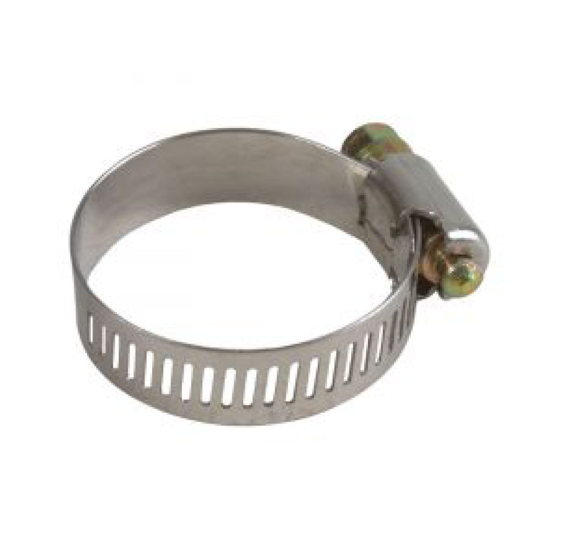 ABRAZADERA MINI SINFIN DORADA RANGO DE APERTURA MINIMO 17 MAXIMO 32 MM