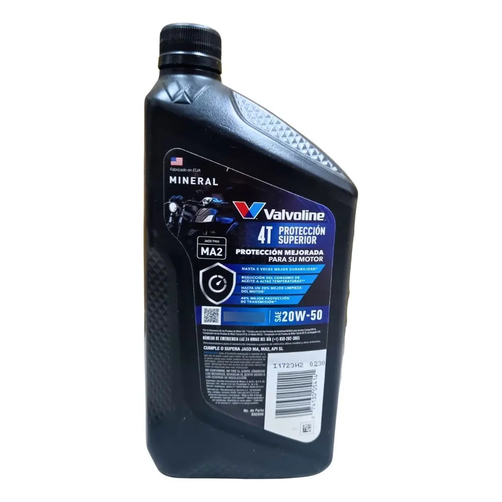 BOTELLA 4-TECH MOTORCYCLE 20W50 / 1 L
