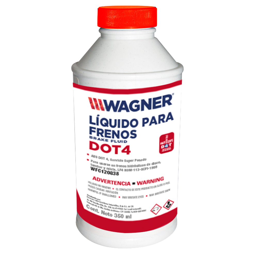 LIQUIDO PARA FRENOS DOT 4 350ML