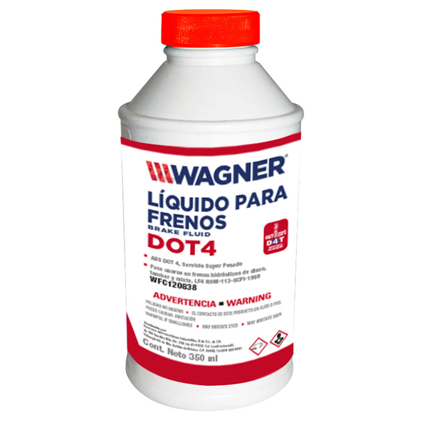 LIQUIDO PARA FRENOS DOT 4 350ML
