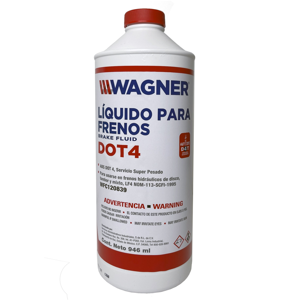 LIQUIDO PARA FRENOS DOT 4 946 ML