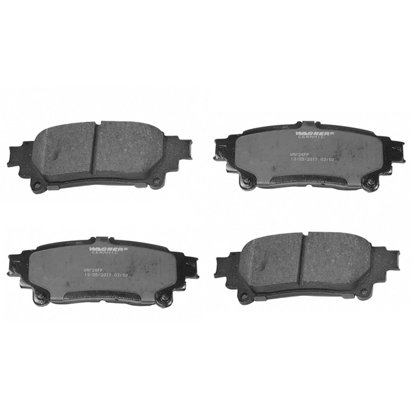 BALATA TRASERA DISCO TOYOTA SIENNA 2011-2020, HIGHLANDER 2014-2019