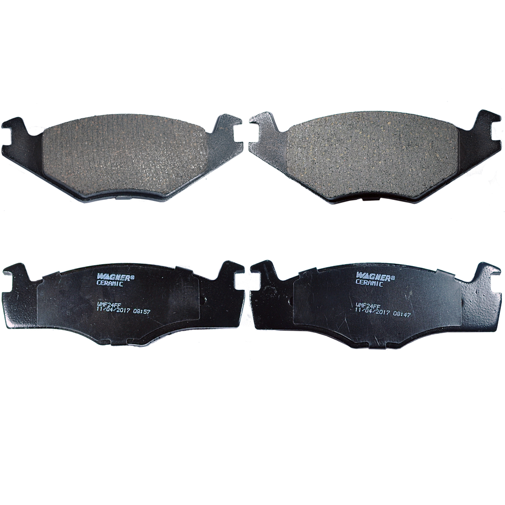 BALATA DELANTERA GOLF-JETTA 1988-1995 1.8L, CORSAR 1984-1988, CARIBE-ATLANTIC 1984-1987 1.8L