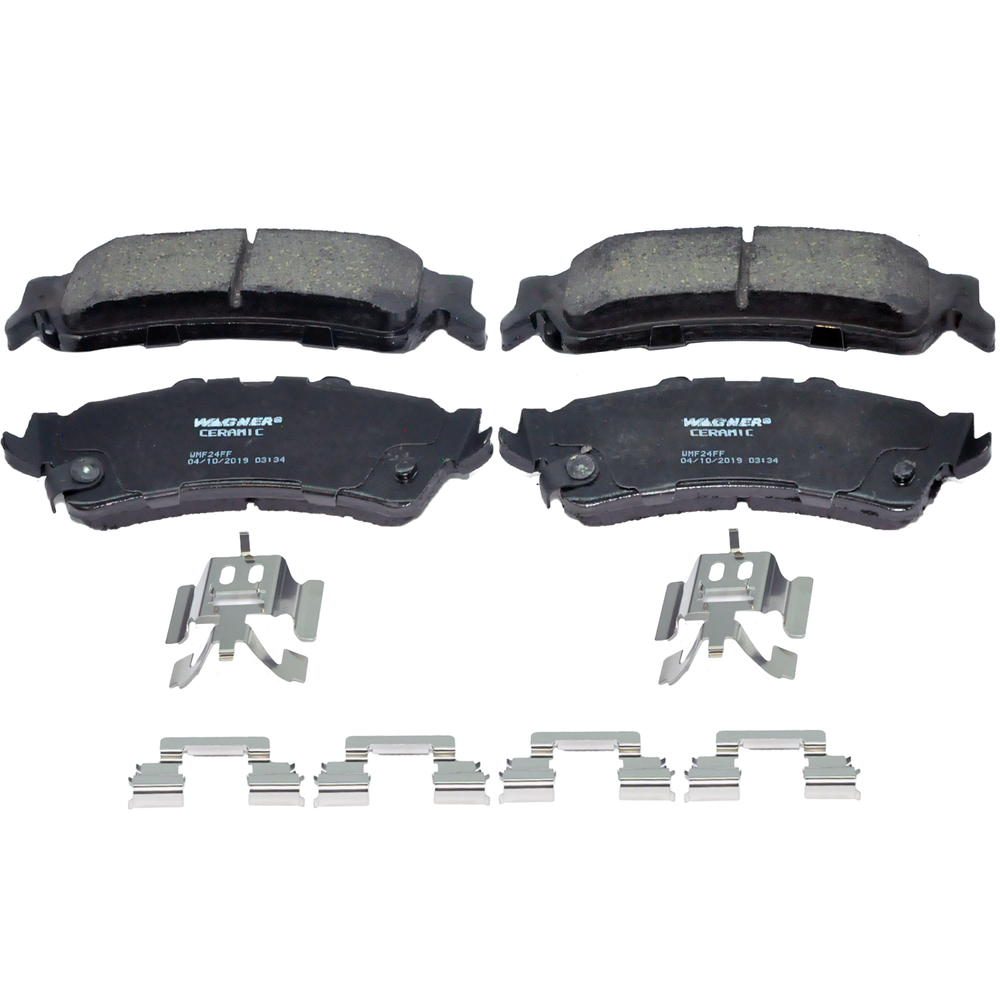 BALATA TRASERA DISCO CHEVROLET SILVERADO1500 00-07  (MORDAZA DE 1 PISTON)