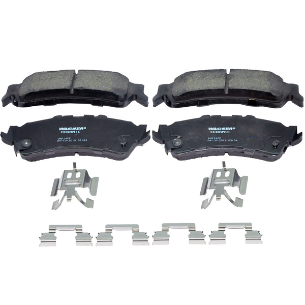 BALATA TRASERA DISCO CHEVROLET SILVERADO1500 00-07  (MORDAZA DE 1 PISTON)