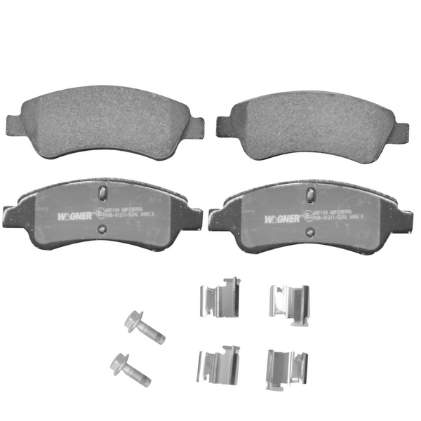 BALATA DELANTERA PEUGEOT 206 01-08, GRAND RAID 07-012, PEUG 301 013-022, PEUG 208 014-019