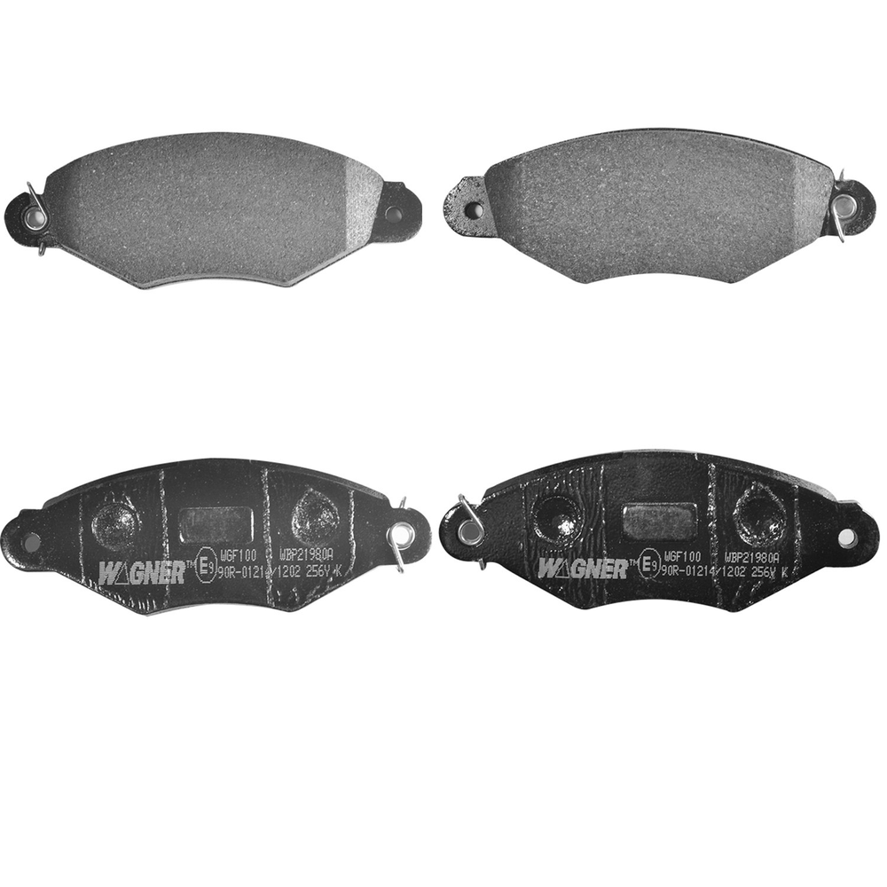 BALATA DELANTERA RENAULT KANGOO 04-019, PEUG 207 08-011, PEUG 206 00-08 (S/SENSOR)