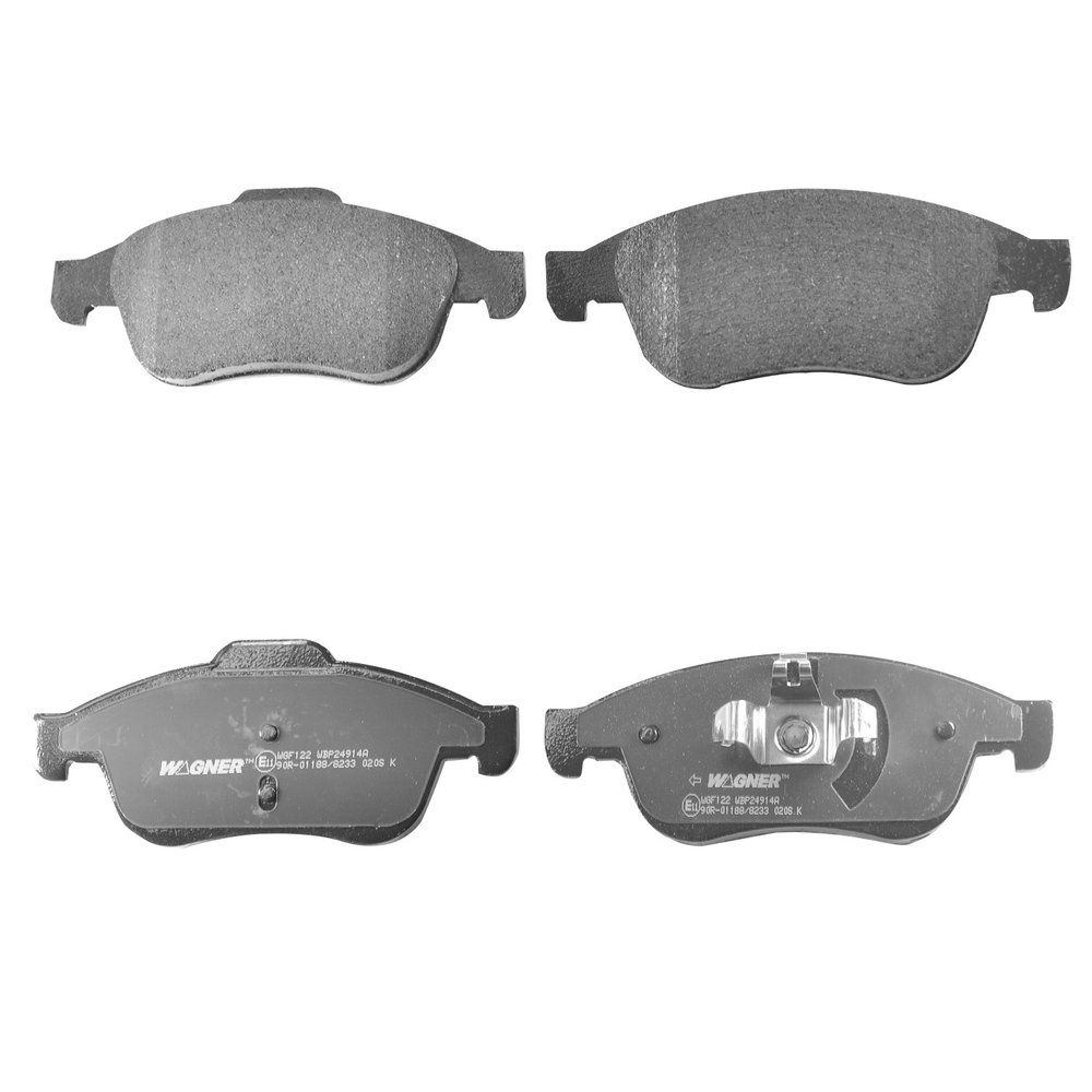 BALATA DELANTERA FLUENCE 2009-2017, DUSTER 2013-2020, OROCH 2018-2022, CAPTUR 2018-2022