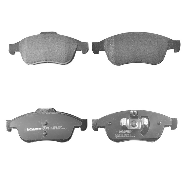 BALATA DELANTERA FLUENCE 2009-2017, DUSTER 2013-2020, OROCH 2018-2022, CAPTUR 2018-2022